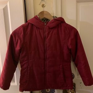 Steve Madden little girl reversible jacket